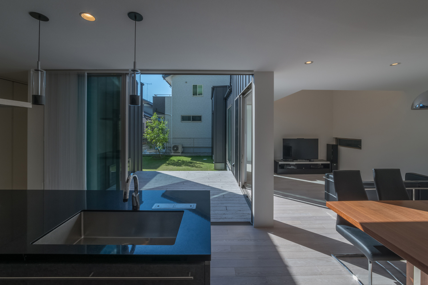 注文住宅・デザイン住宅建築実例_LDK 注文住宅・デザイン住宅建築実例_『CASE432 INVITE HOUSE』_LDK