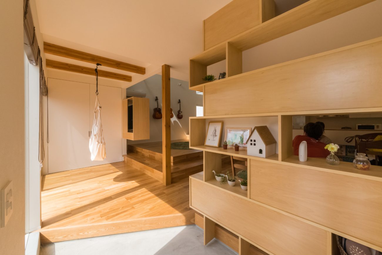 木のインテリアを中心としたナチュラルな玄関・デザイン住宅 注文住宅・デザイン住宅建築実例_『CASE434 HIDAMARI』_玄関