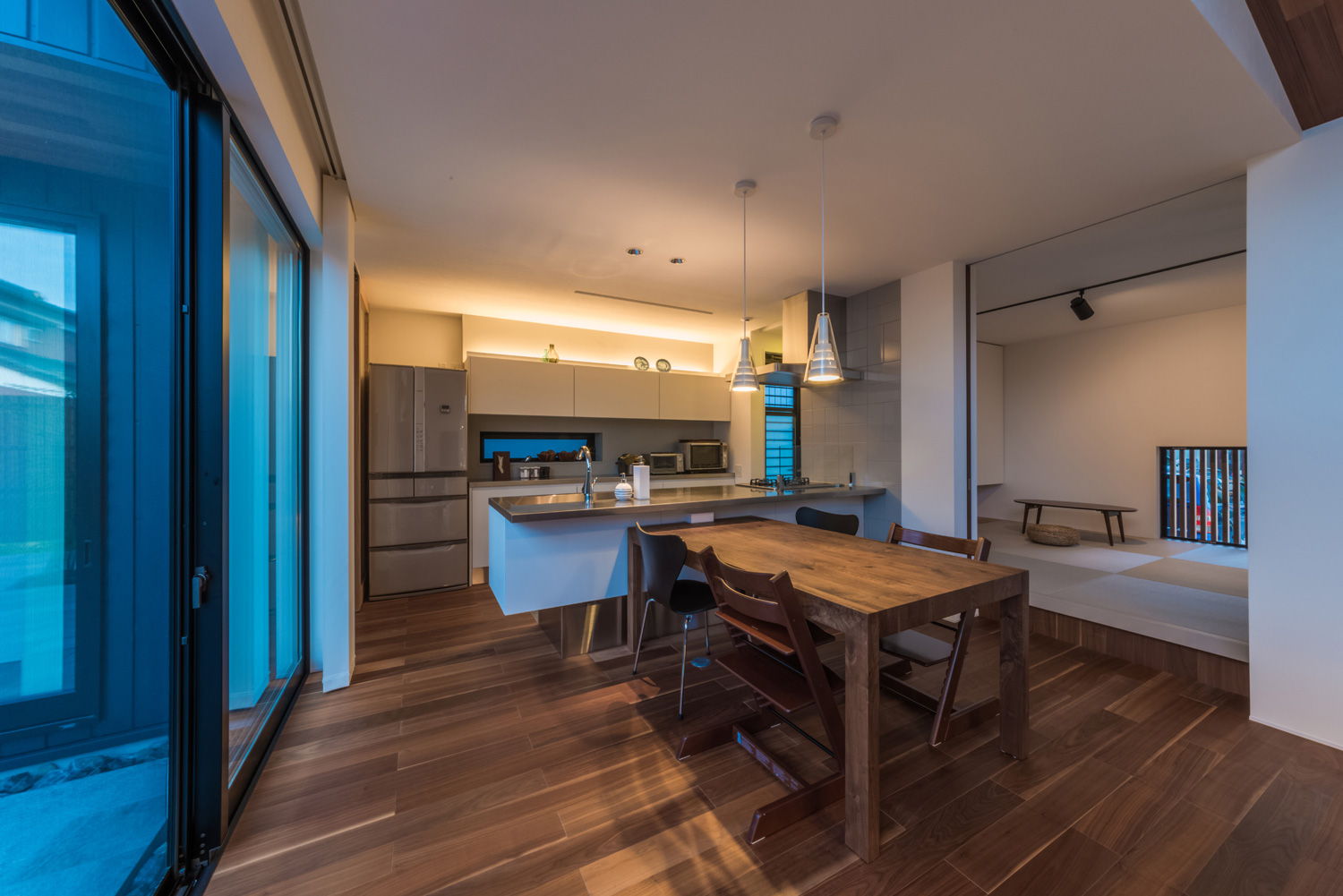 注文住宅・デザイン住宅建築実例_LDK 注文住宅・デザイン住宅建築実例_『CASE436 イドコロハウス』_LDK