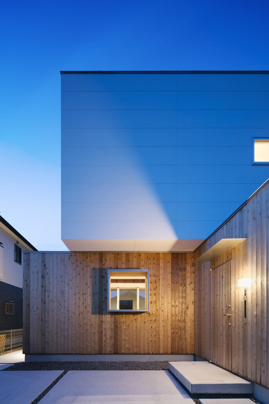 注文住宅・デザイン住宅建築実例_外観 注文住宅・デザイン住宅建築実例_『CASE438 北庭の家』_外観