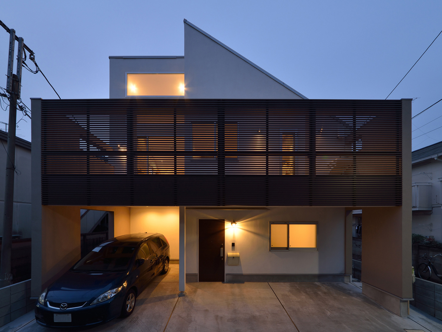 注文住宅・デザイン住宅建築実例_外観 注文住宅・デザイン住宅建築実例_『CASE440 光窓の家』_外観