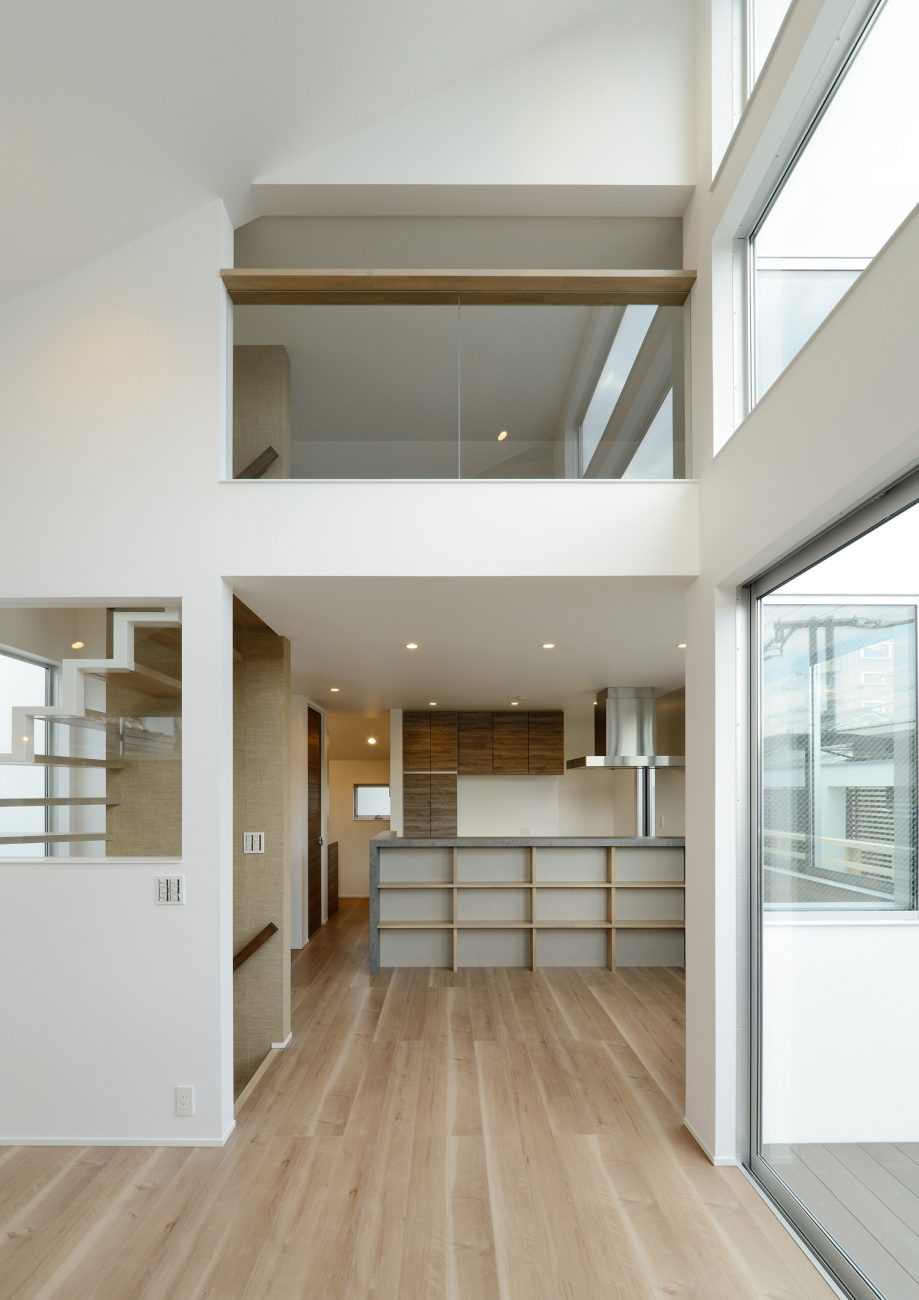 注文住宅・デザイン住宅建築実例_LDK 注文住宅・デザイン住宅建築実例_『CASE440 光窓の家』_LDK