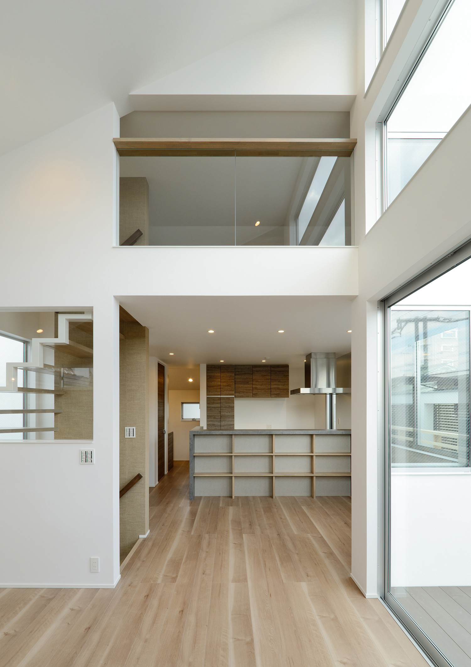 注文住宅・デザイン住宅建築実例_LDK 注文住宅・デザイン住宅建築実例_『CASE440 光窓の家』_LDK