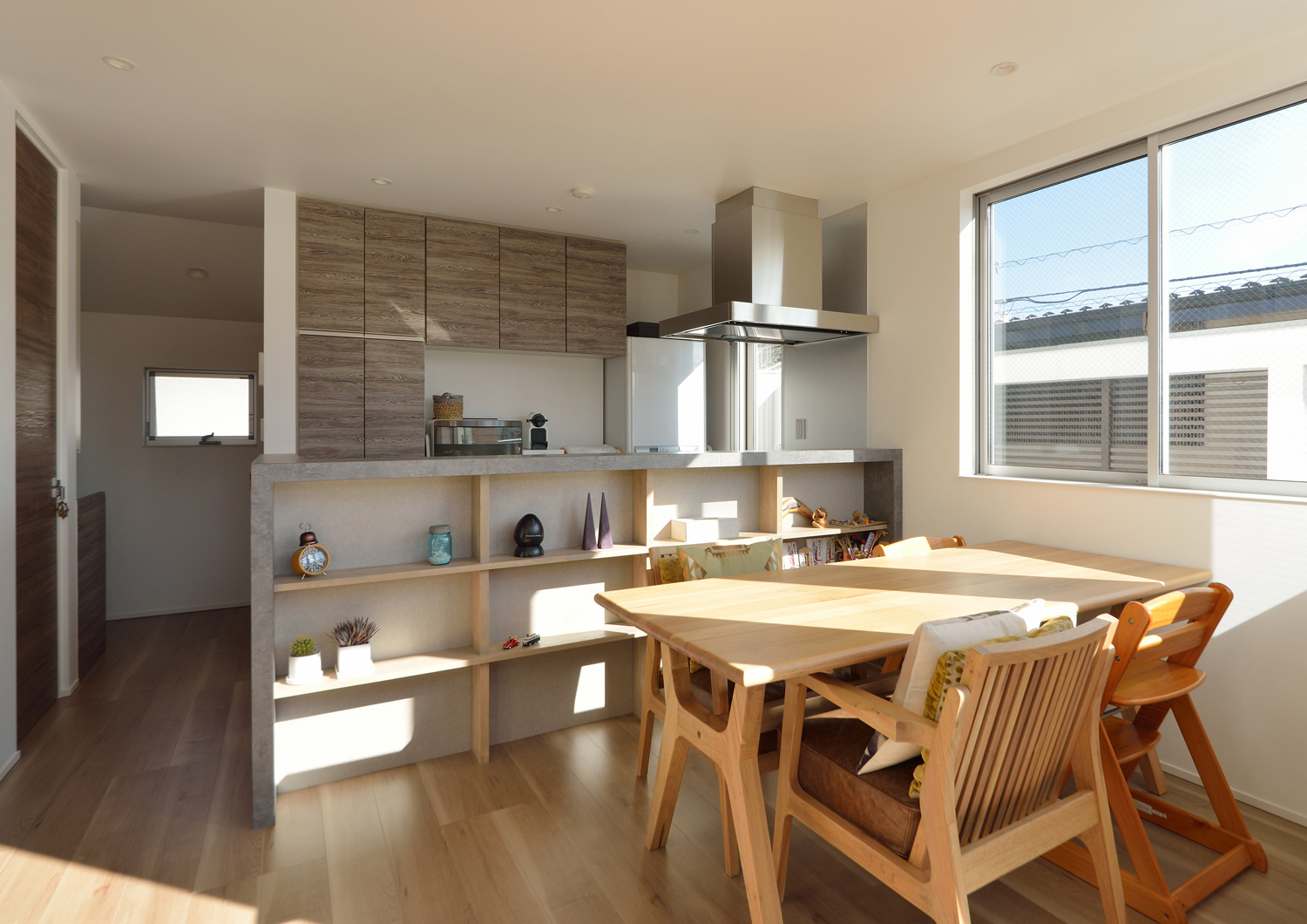 注文住宅・デザイン住宅建築実例_LDK 注文住宅・デザイン住宅建築実例_『CASE440 光窓の家』_LDK