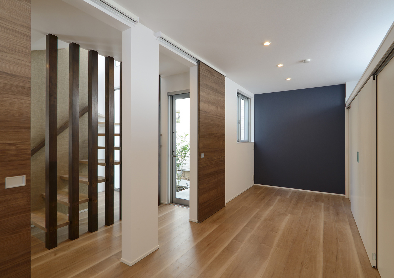 注文住宅・デザイン住宅建築実例_階段 注文住宅・デザイン住宅建築実例_『CASE440 光窓の家』_階段
