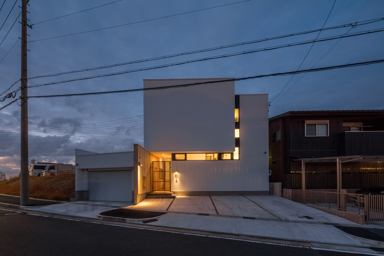 注文住宅・デザイン住宅建築実例_外観 注文住宅・デザイン住宅建築実例_『CASE443 L-BOX』_外観