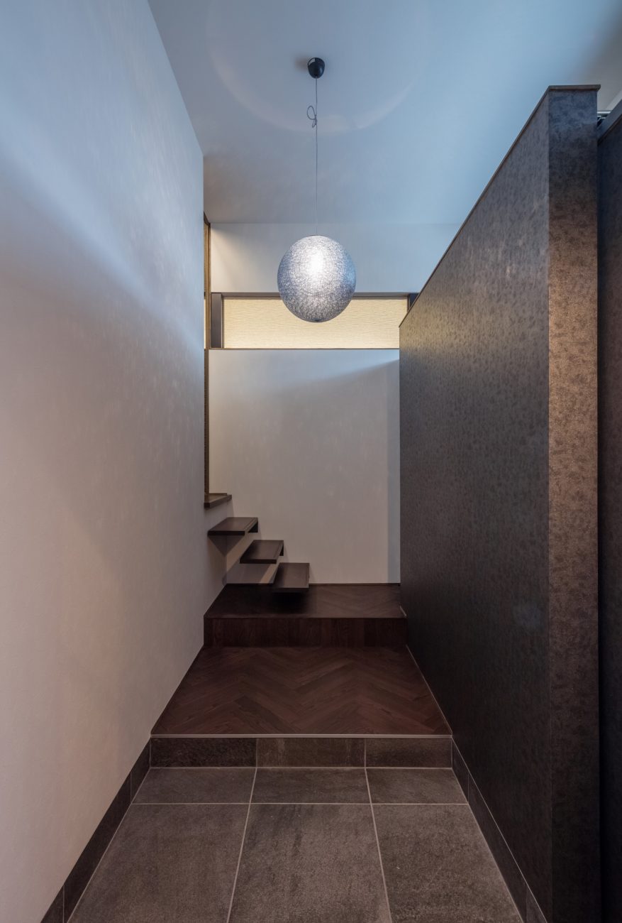 注文住宅・デザイン住宅建築実例_玄関 注文住宅・デザイン住宅建築実例_『CASE443 L-BOX』_玄関