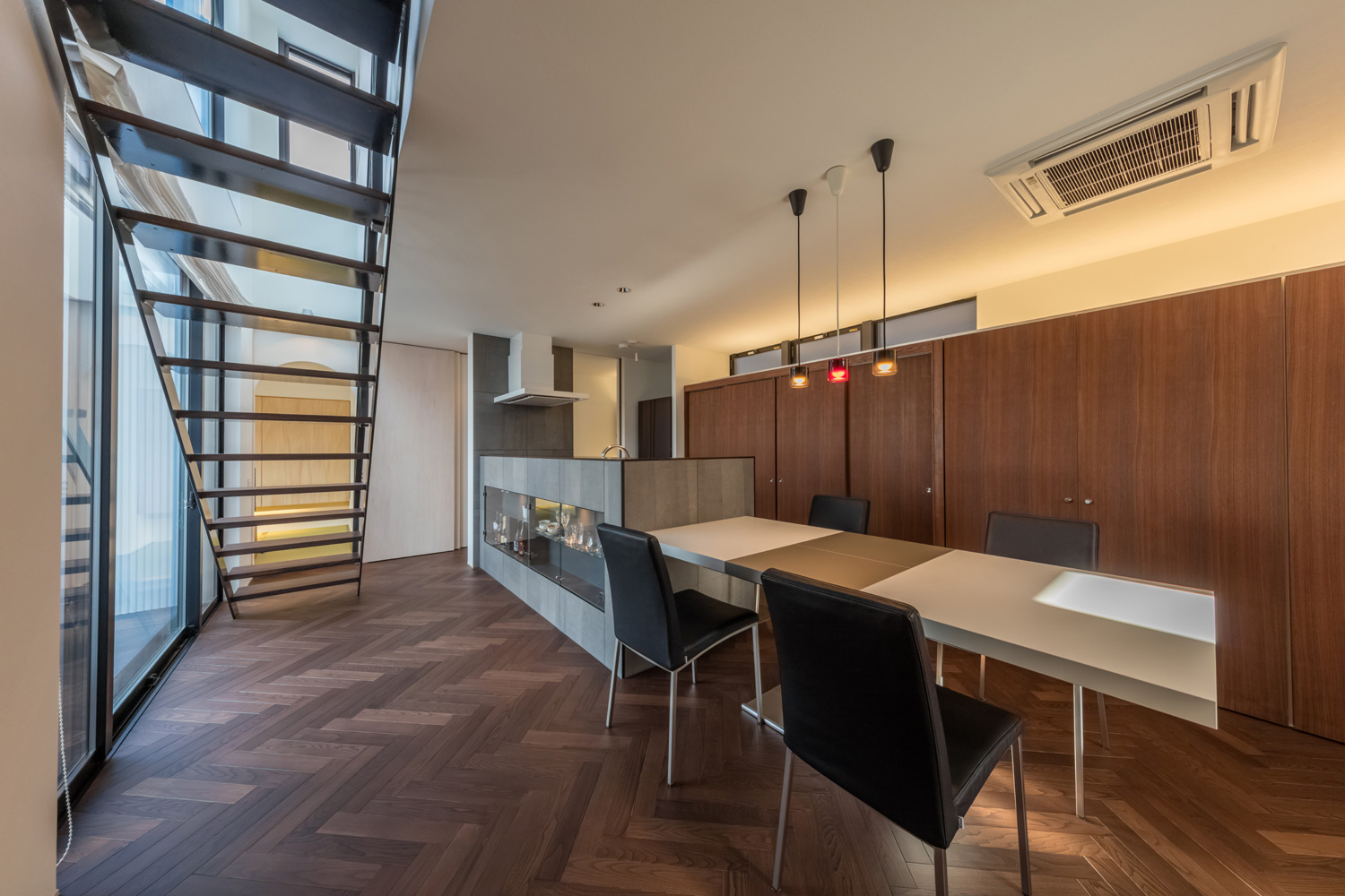 注文住宅・デザイン住宅建築実例_LDK 注文住宅・デザイン住宅建築実例_『CASE443 L-BOX』_LDK