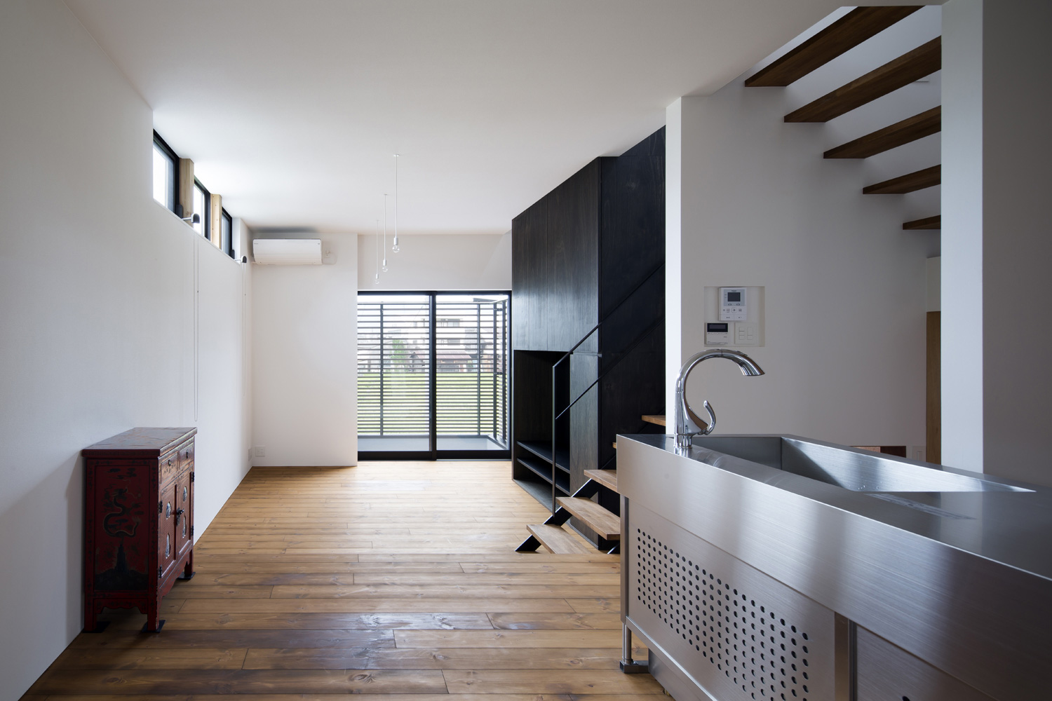 注文住宅・デザイン住宅建築実例_LDK 注文住宅・デザイン住宅建築実例_『CASE446 7層の住宅』_LDK