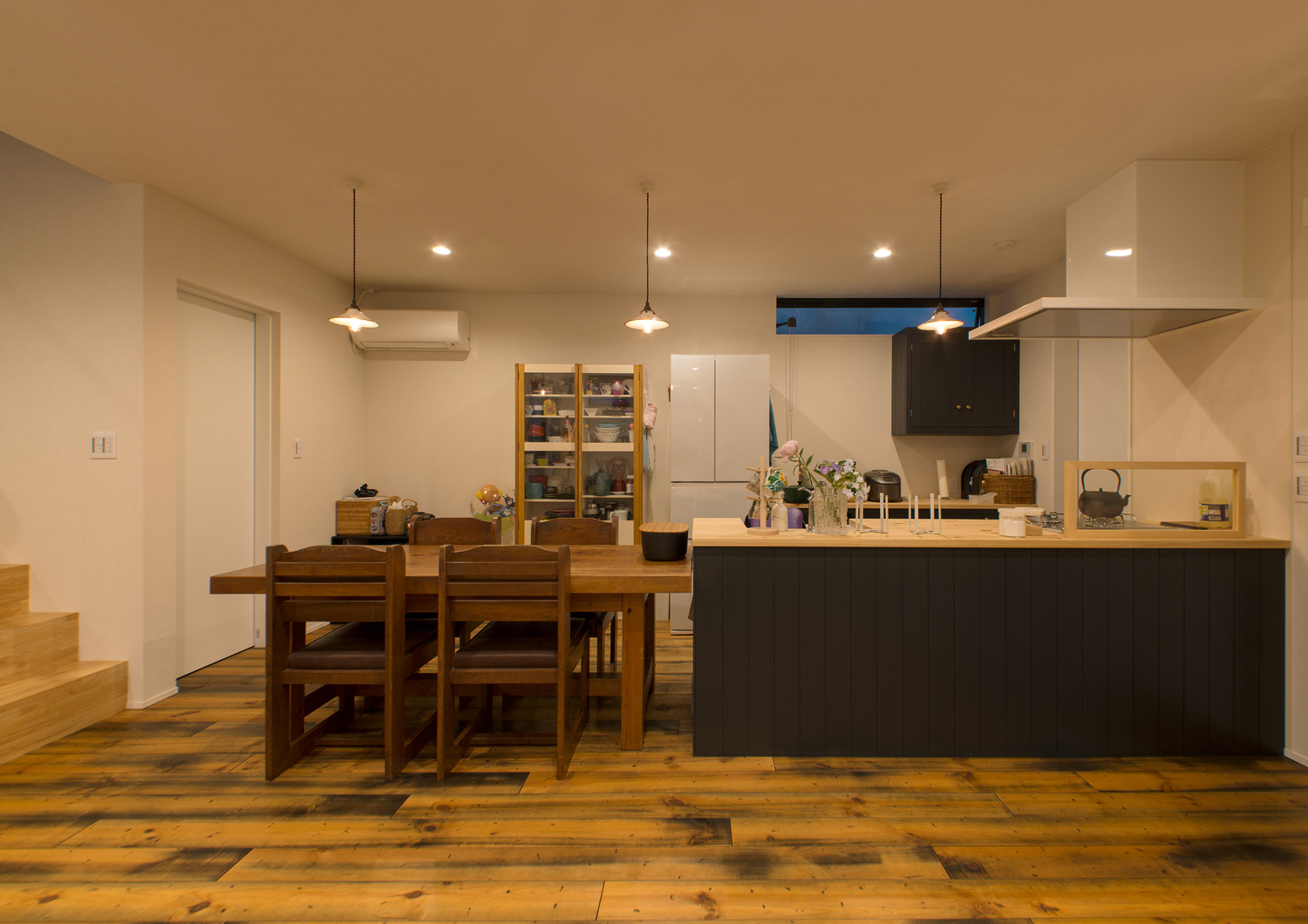 注文住宅・デザイン住宅建築実例_LDK 注文住宅・デザイン住宅建築実例_『CASE457 stripe』_LDK