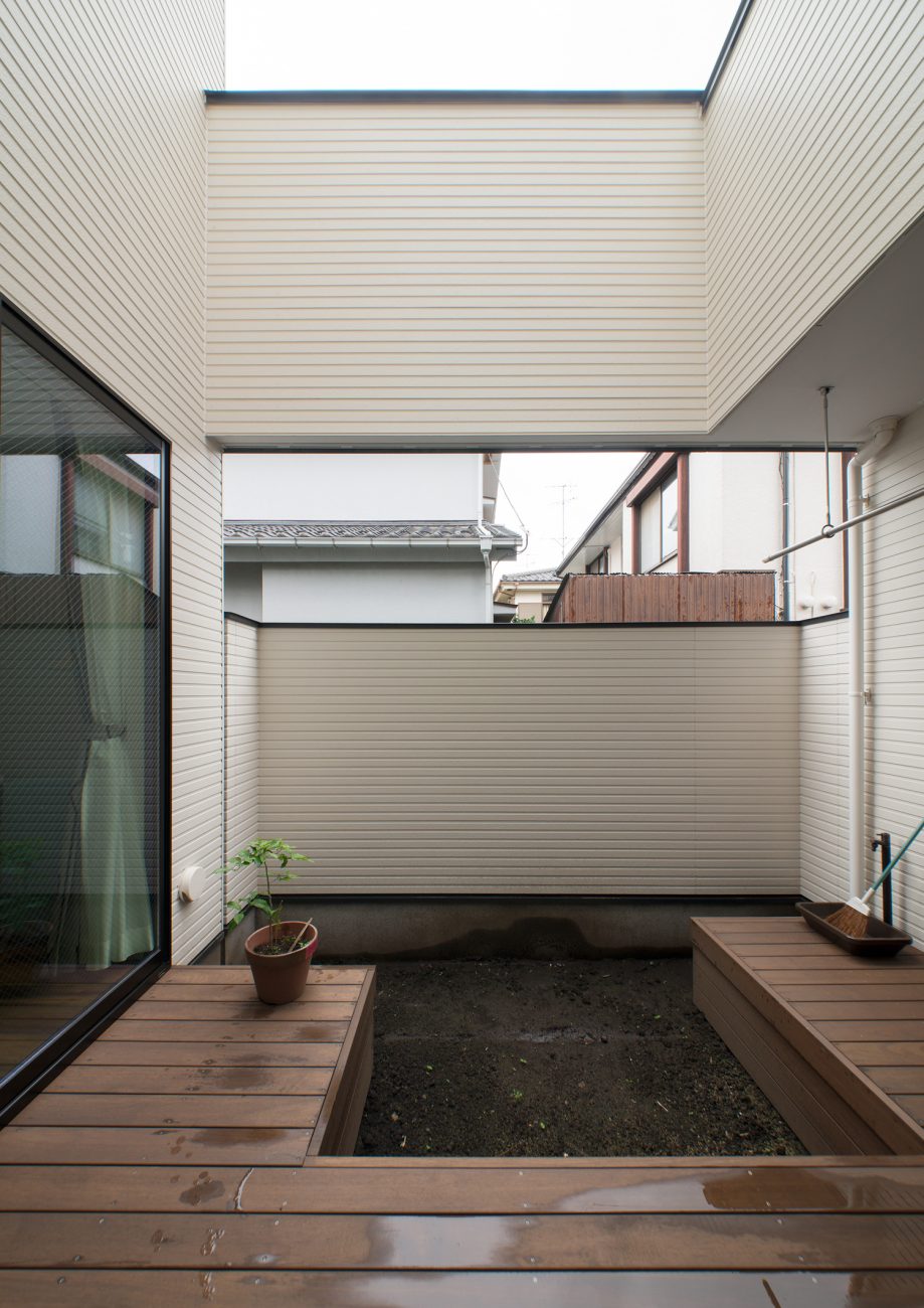 注文住宅・デザイン住宅建築実例_中庭 注文住宅・デザイン住宅建築実例_『CASE457 stripe』_中庭