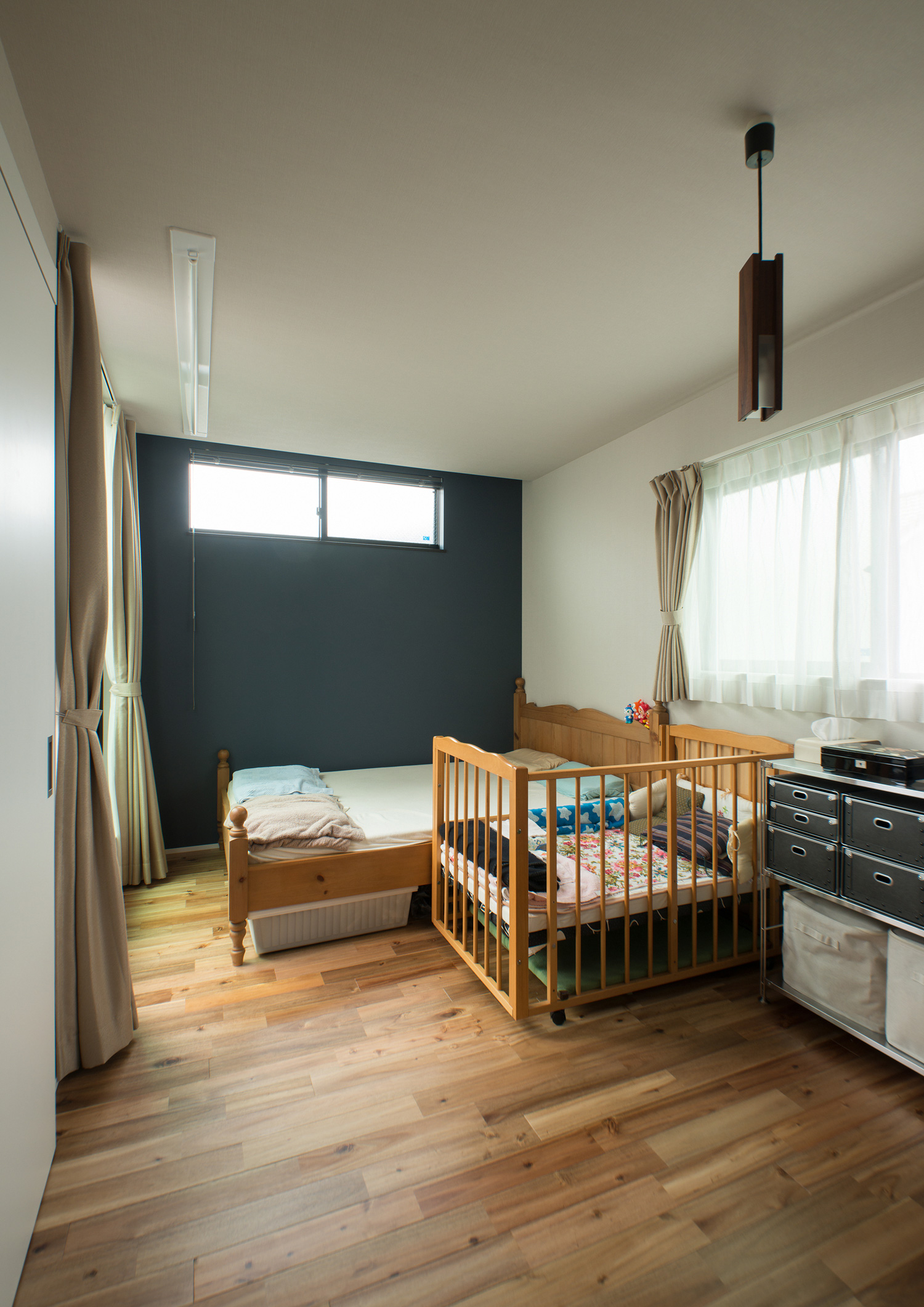 注文住宅・デザイン住宅建築実例_寝室 注文住宅・デザイン住宅建築実例_『CASE457 stripe』_寝室