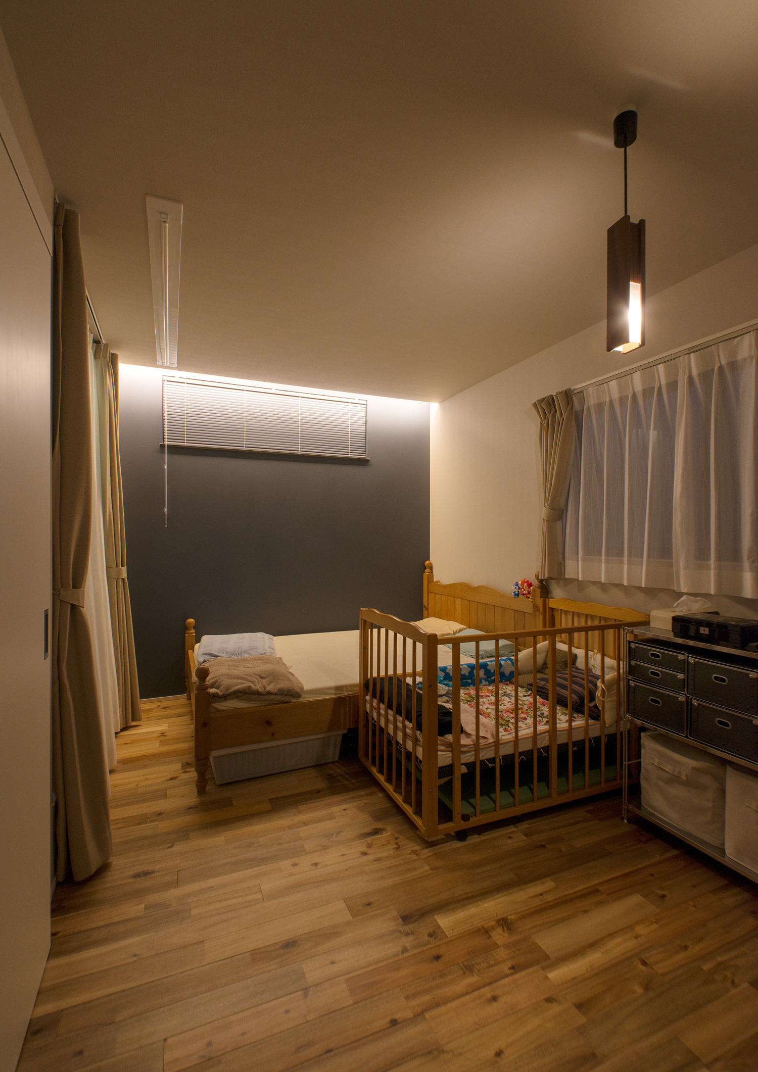 注文住宅・デザイン住宅建築実例_寝室 注文住宅・デザイン住宅建築実例_『CASE457 stripe』_寝室