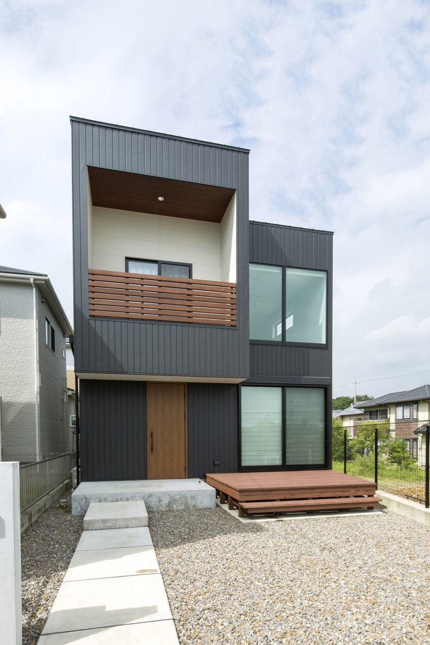 注文住宅・デザイン住宅建築実例_外観 注文住宅・デザイン住宅建築実例_『CASE469 スカイラウンジ』_外観