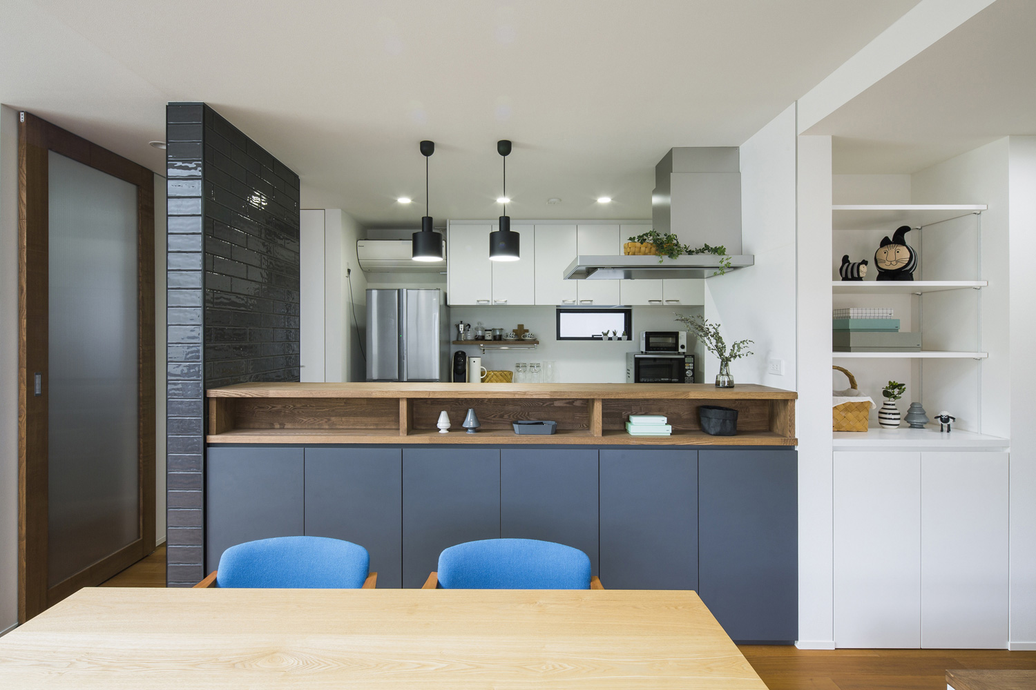 注文住宅・デザイン住宅建築実例_キッチン 注文住宅・デザイン住宅建築実例_『CASE469 スカイラウンジ』_キッチン