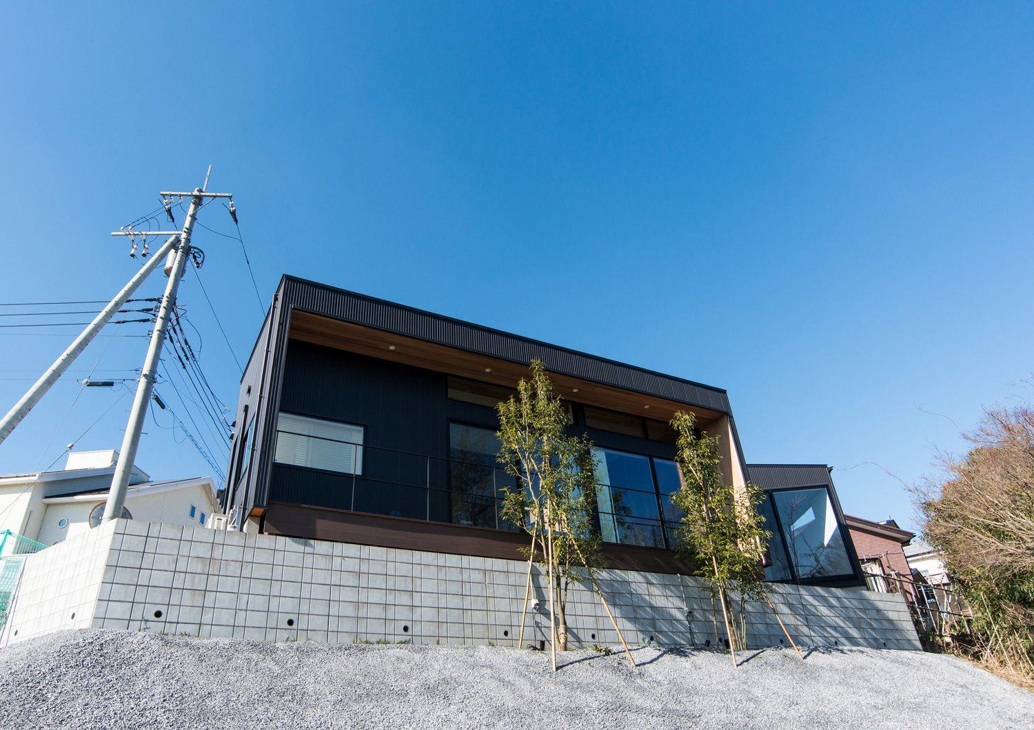 注文住宅・デザイン住宅建築実例_外観 注文住宅・デザイン住宅建築実例_『CASE472 突き抜ける家』_外観