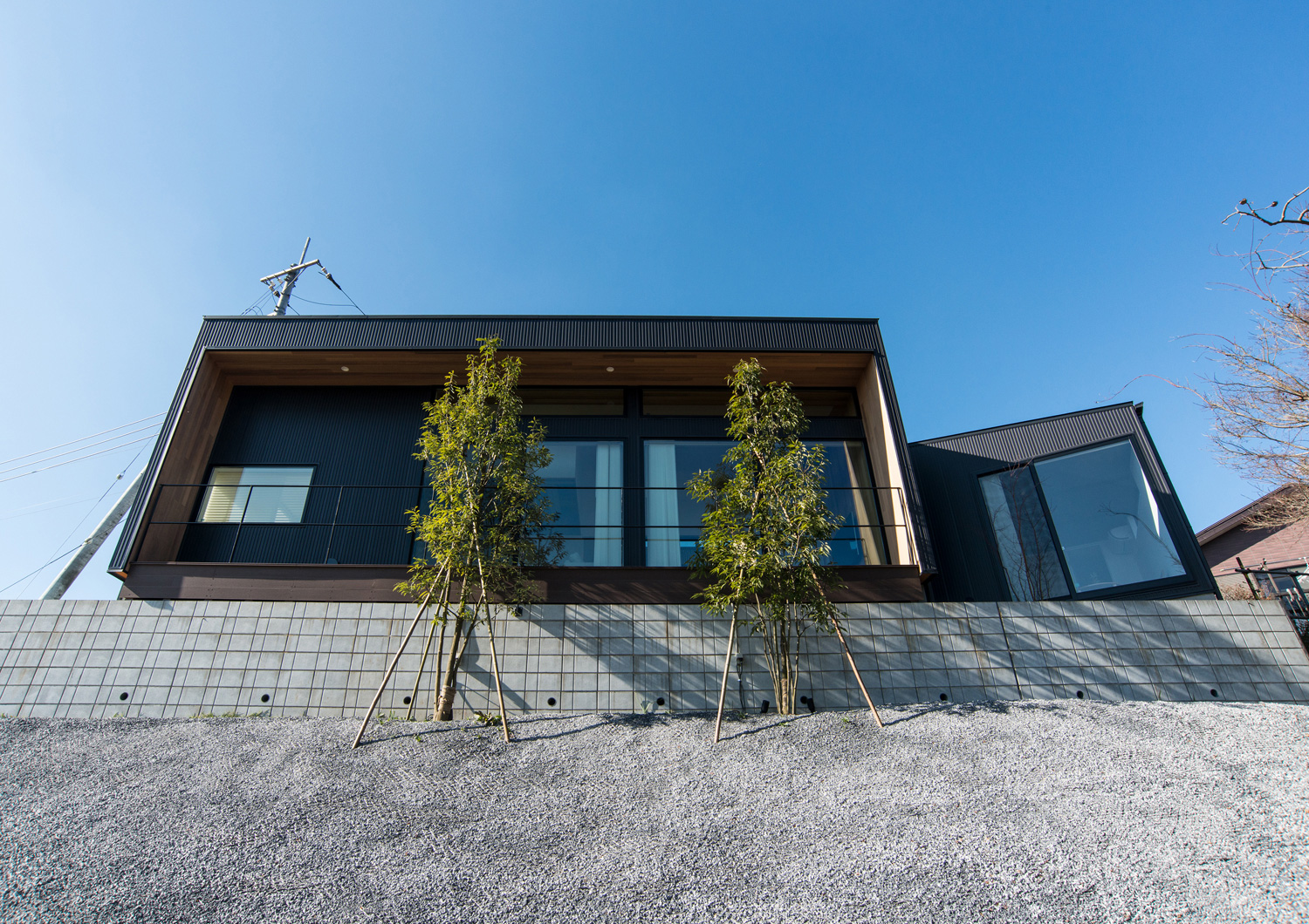 注文住宅・デザイン住宅建築実例_外観 注文住宅・デザイン住宅建築実例_『CASE472 突き抜ける家』_外観