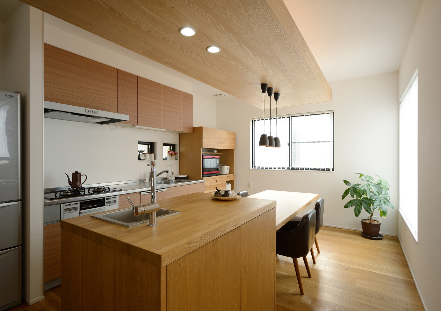 注文住宅・デザイン住宅建築実例_LDK 注文住宅・デザイン住宅建築実例_『CASE473 和みの家』_LDK