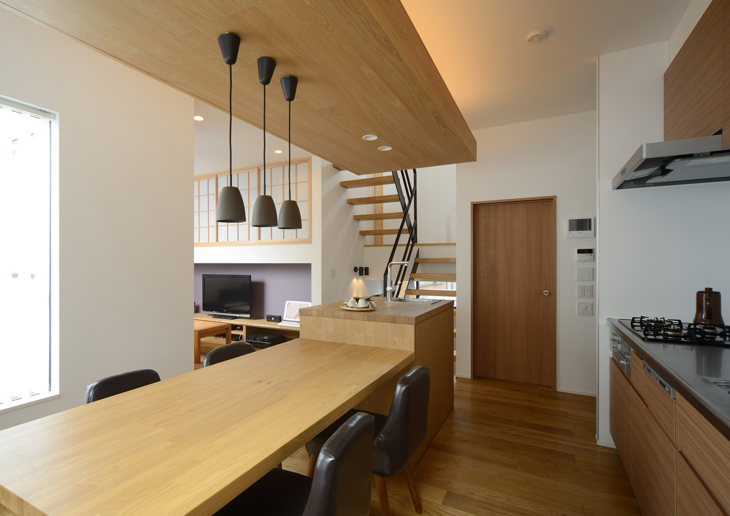 注文住宅・デザイン住宅建築実例_LDK 注文住宅・デザイン住宅建築実例_『CASE473 和みの家』_LDK