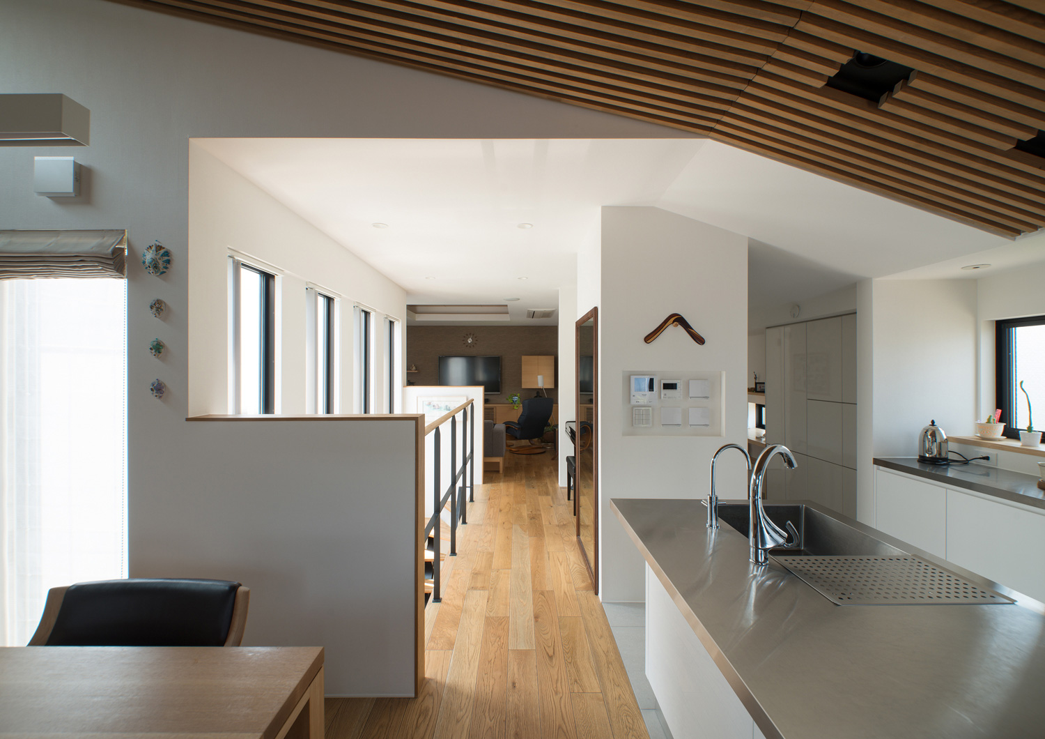 注文住宅・デザイン住宅建築実例_LDK 注文住宅・デザイン住宅建築実例_『CASE477 とじる・ひらく』_LDK