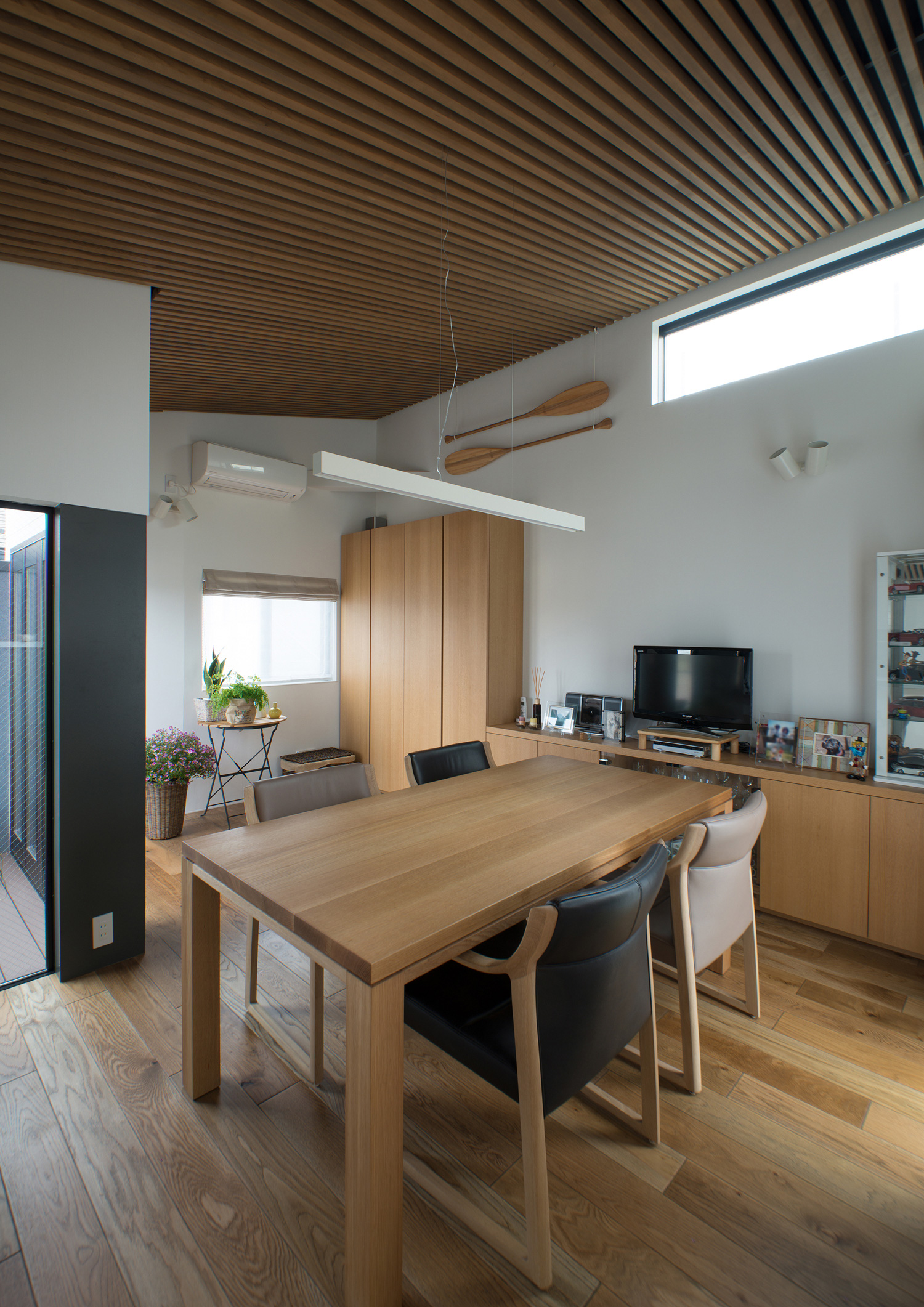 注文住宅・デザイン住宅建築実例_LDK 注文住宅・デザイン住宅建築実例_『CASE477 とじる・ひらく』_LDK