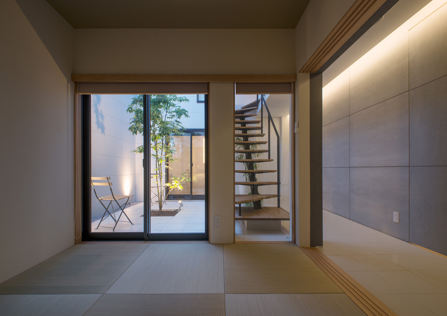 注文住宅・デザイン住宅建築実例_和室 注文住宅・デザイン住宅建築実例_『CASE477 とじる・ひらく』_和室