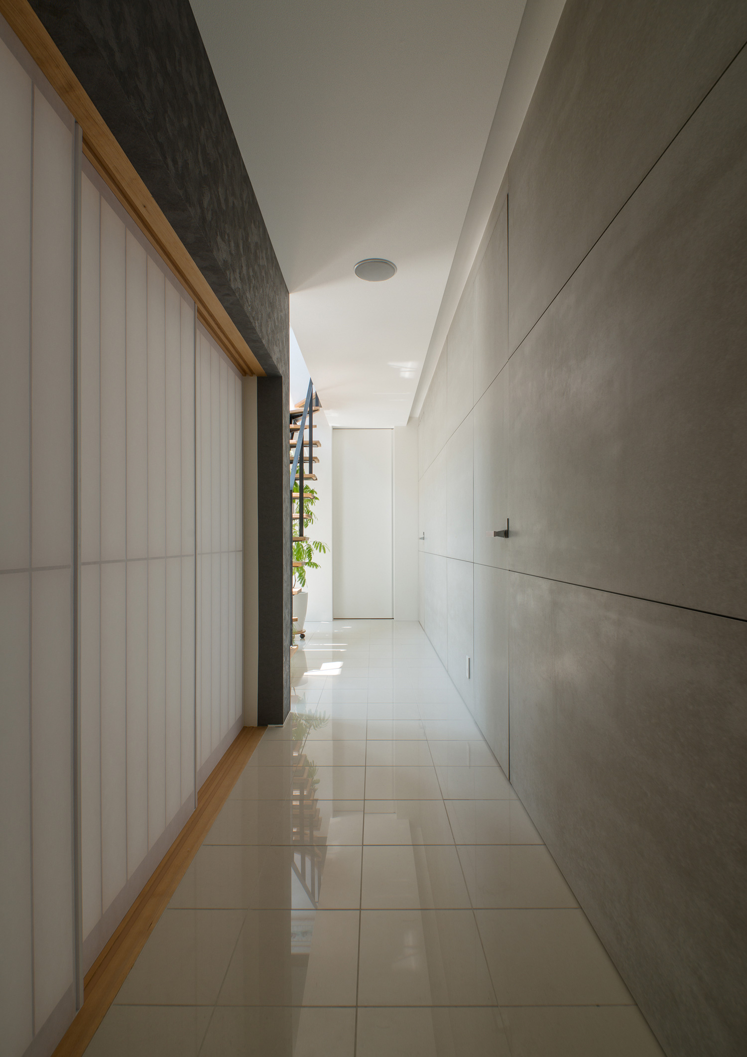 注文住宅・デザイン住宅建築実例_ 注文住宅・デザイン住宅建築実例_『CASE477 とじる・ひらく』_廊下