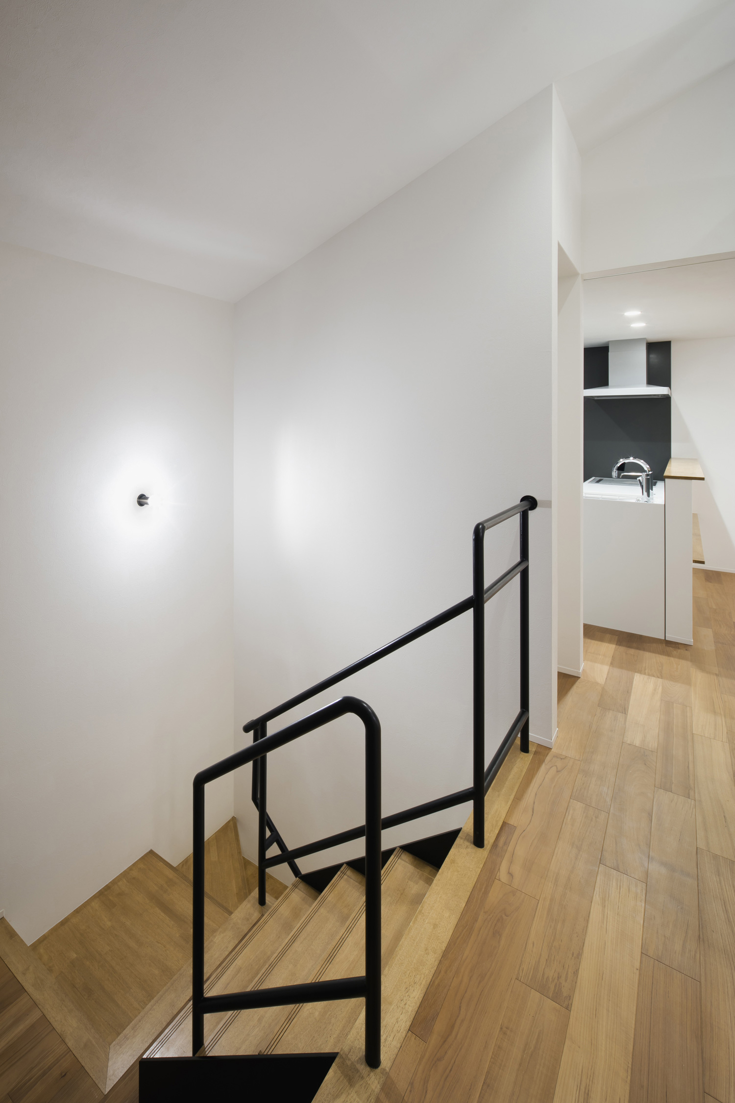 注文住宅・デザイン住宅建築実例_キッチン 注文住宅・デザイン住宅建築実例_『CASE482 u s h』_階段