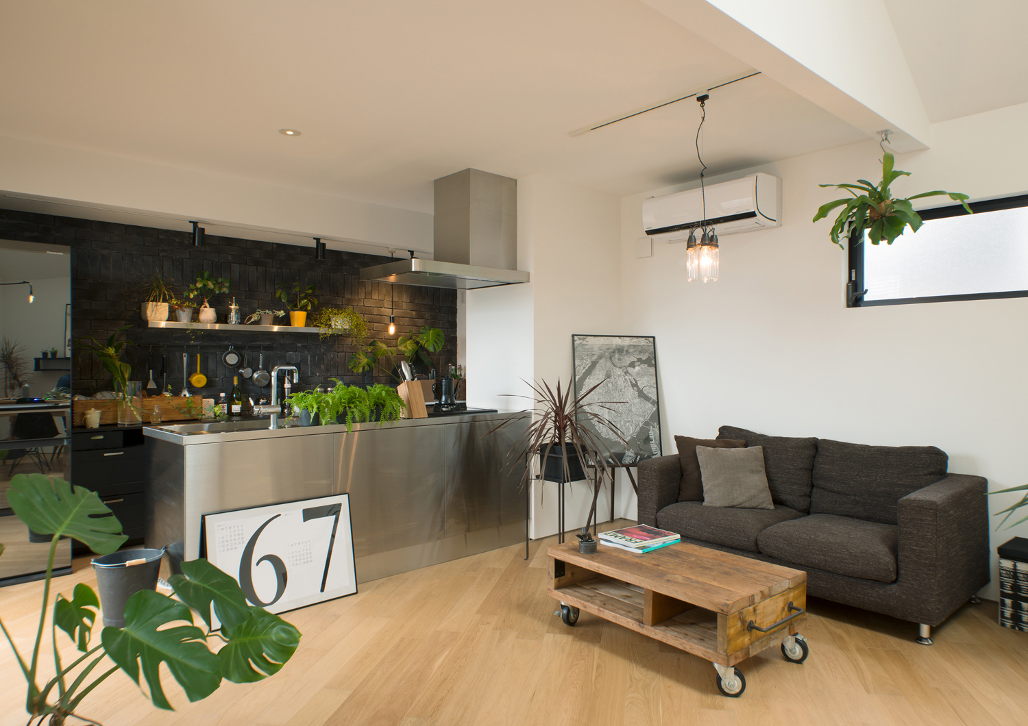 注文住宅・デザイン住宅建築実例_LDK 注文住宅・デザイン住宅建築実例_『CASE486 デザインへの挑戦』_LDK