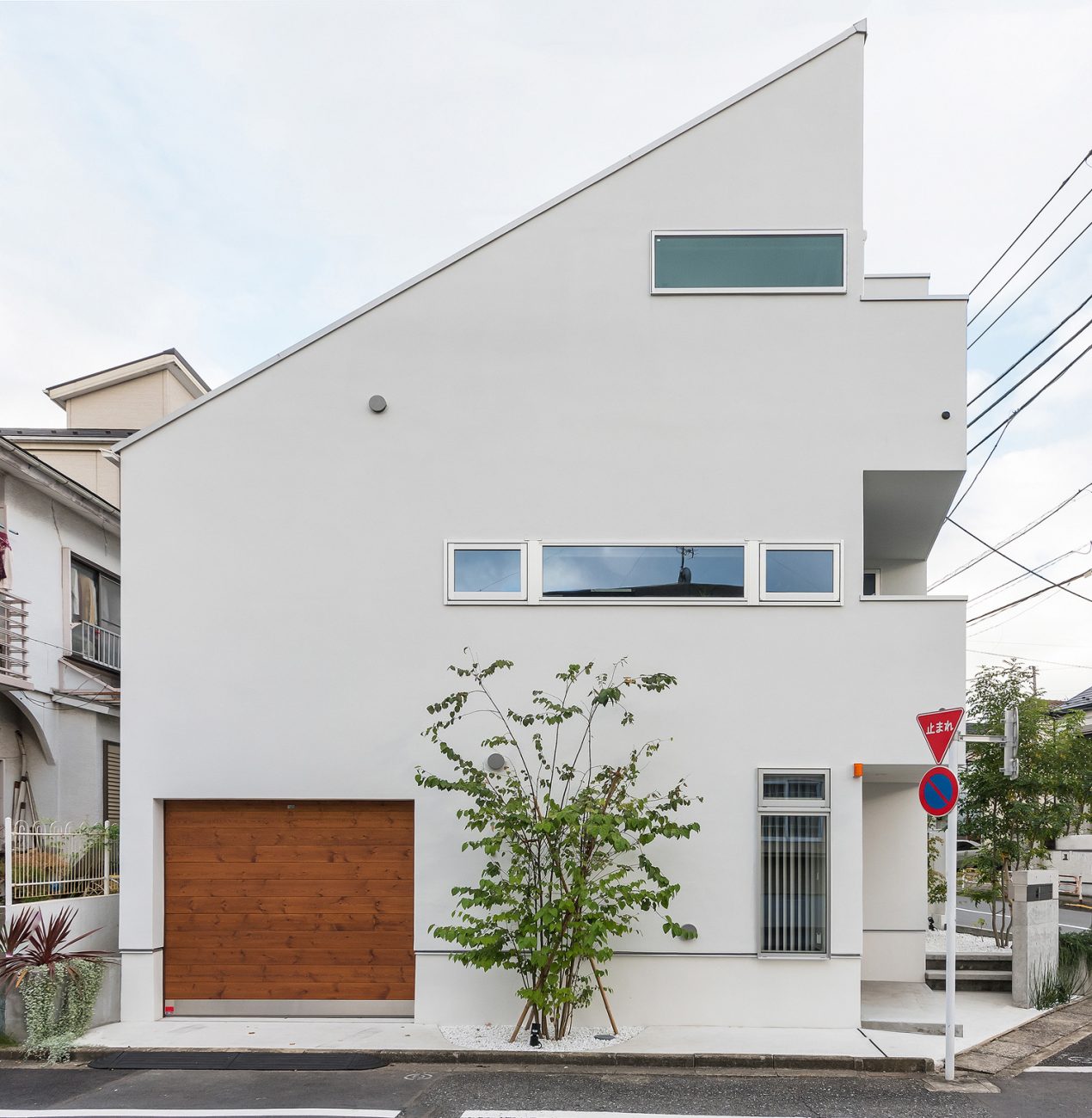 注文住宅・デザイン住宅建築実例_外観 注文住宅・デザイン住宅建築実例_『CASE488 都市型コンパクト住宅』_外観