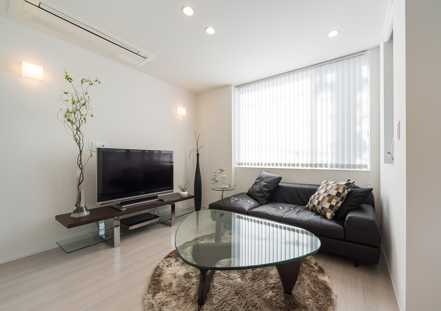 注文住宅・デザイン住宅建築実例_LDK 注文住宅・デザイン住宅建築実例_『CASE488 都市型コンパクト住宅』_LDK