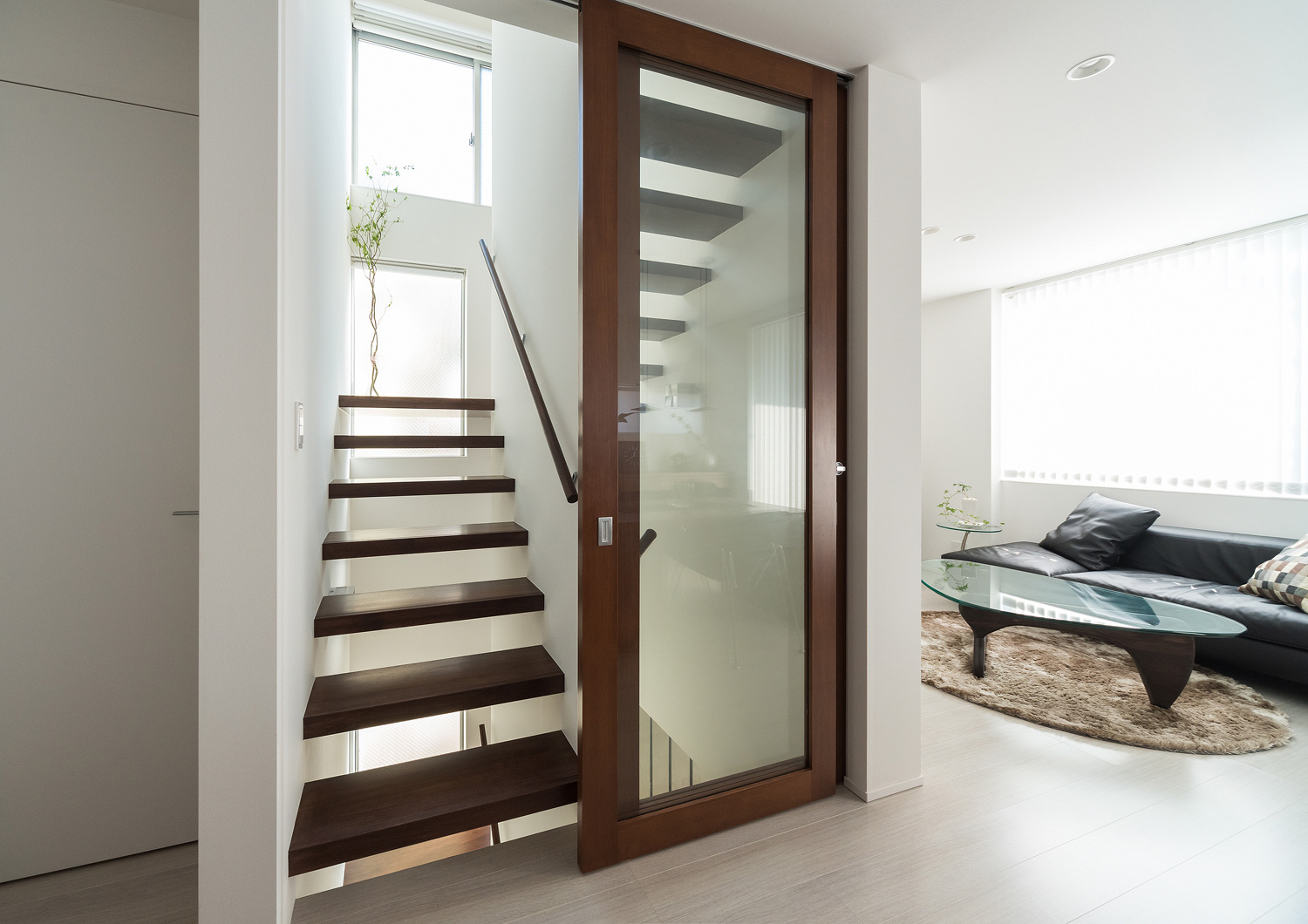 注文住宅・デザイン住宅建築実例_LDK 注文住宅・デザイン住宅建築実例_『CASE488 都市型コンパクト住宅』_LDK