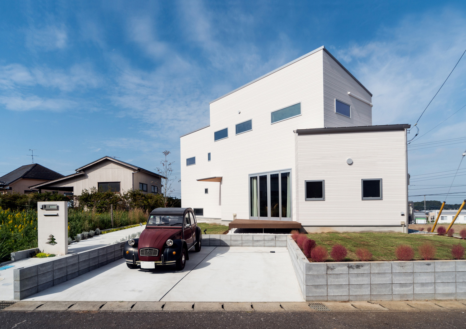 注文住宅・デザイン住宅建築実例_外観 注文住宅・デザイン住宅建築実例_『CASE491 dramatic expectation』_外観