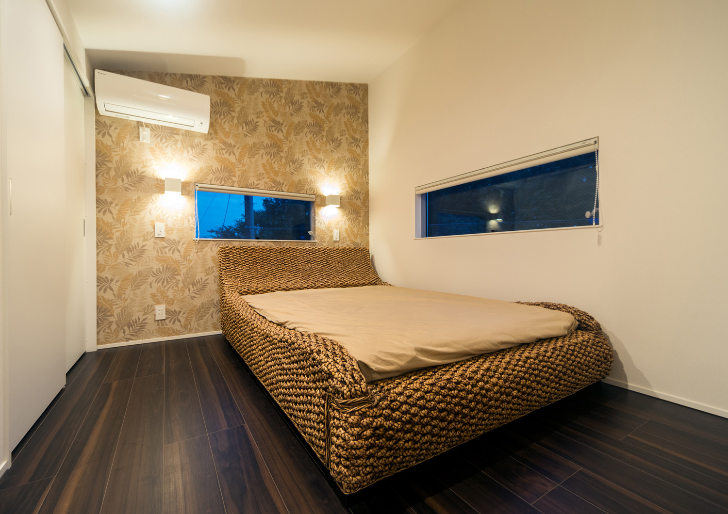 注文住宅・デザイン住宅建築実例_寝室 注文住宅・デザイン住宅建築実例_『CASE491 dramatic expectation』_寝室