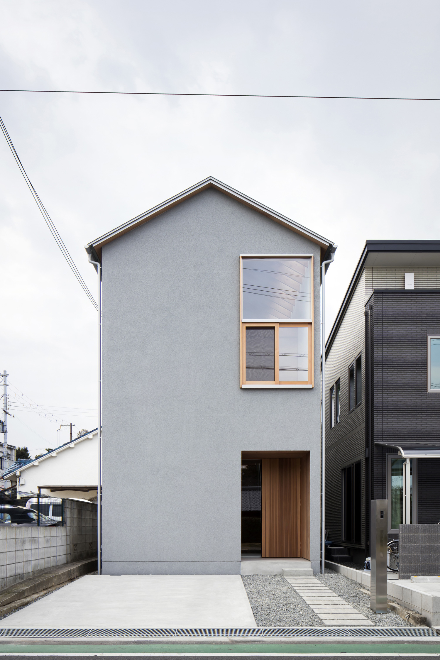 注文住宅・デザイン住宅建築実例_外観 注文住宅・デザイン住宅建築実例_『CASE493 熊取の住宅』_外観