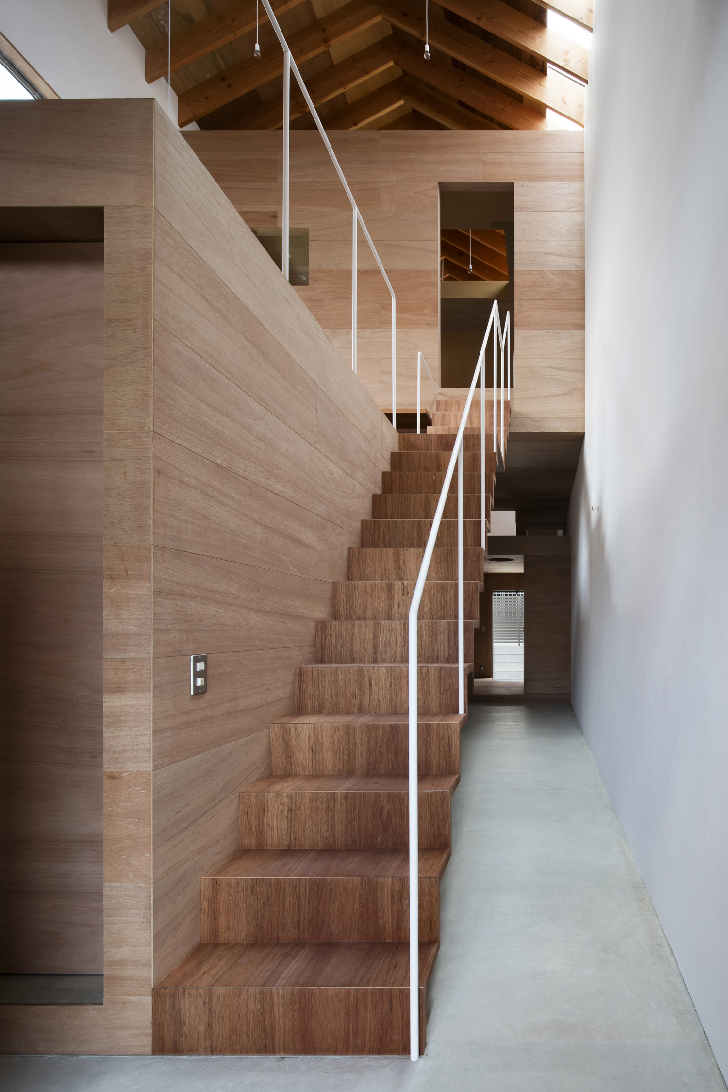 注文住宅・デザイン住宅建築実例_階段 注文住宅・デザイン住宅建築実例_『CASE493 熊取の住宅』_階段