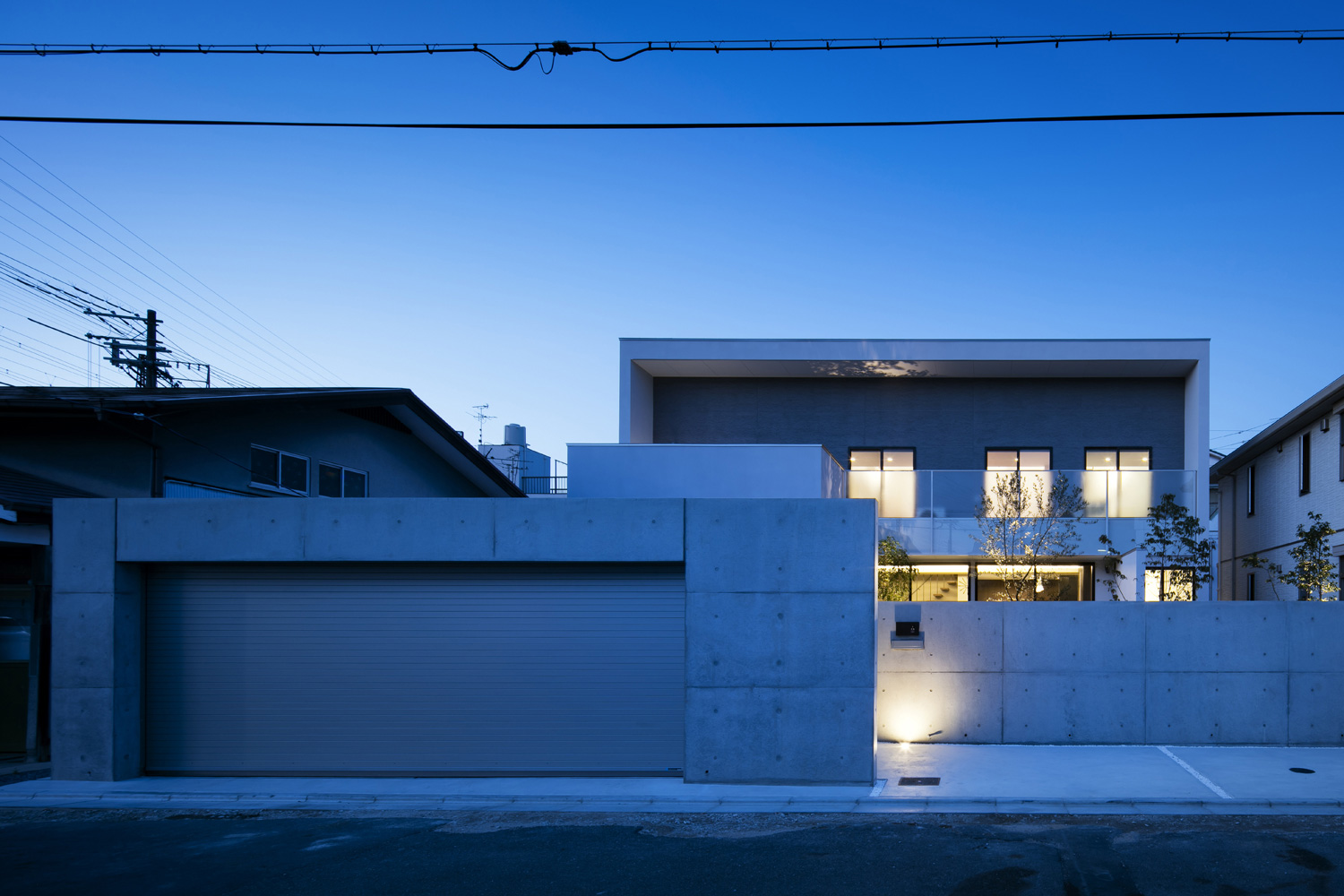 注文住宅・デザイン住宅建築実例_外観 注文住宅・デザイン住宅建築実例_『CASE496 FRAME HOUSE』_外観