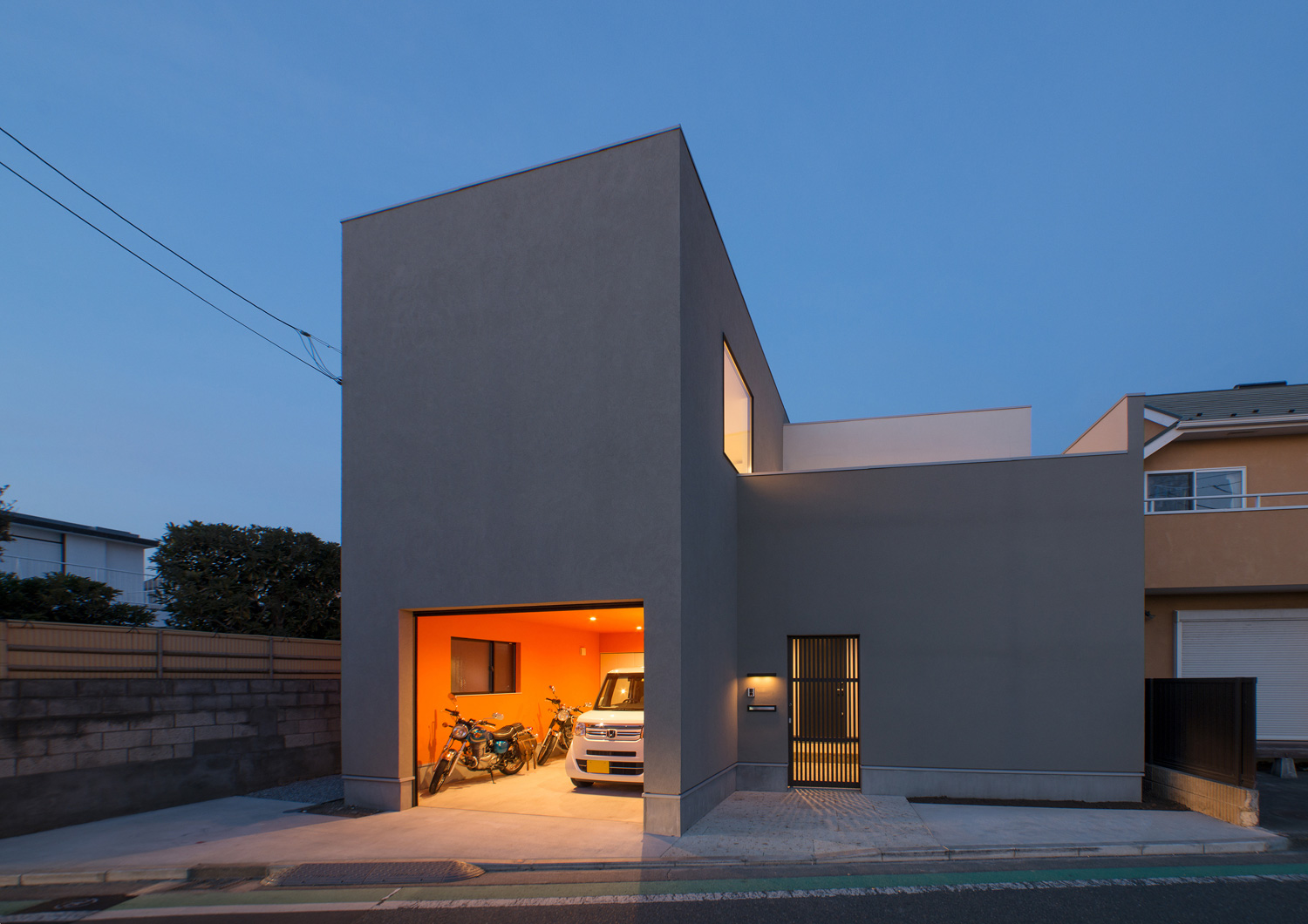 注文住宅・デザイン住宅建築実例_外観 注文住宅・デザイン住宅建築実例_『CASE499 ハザマ』_外観