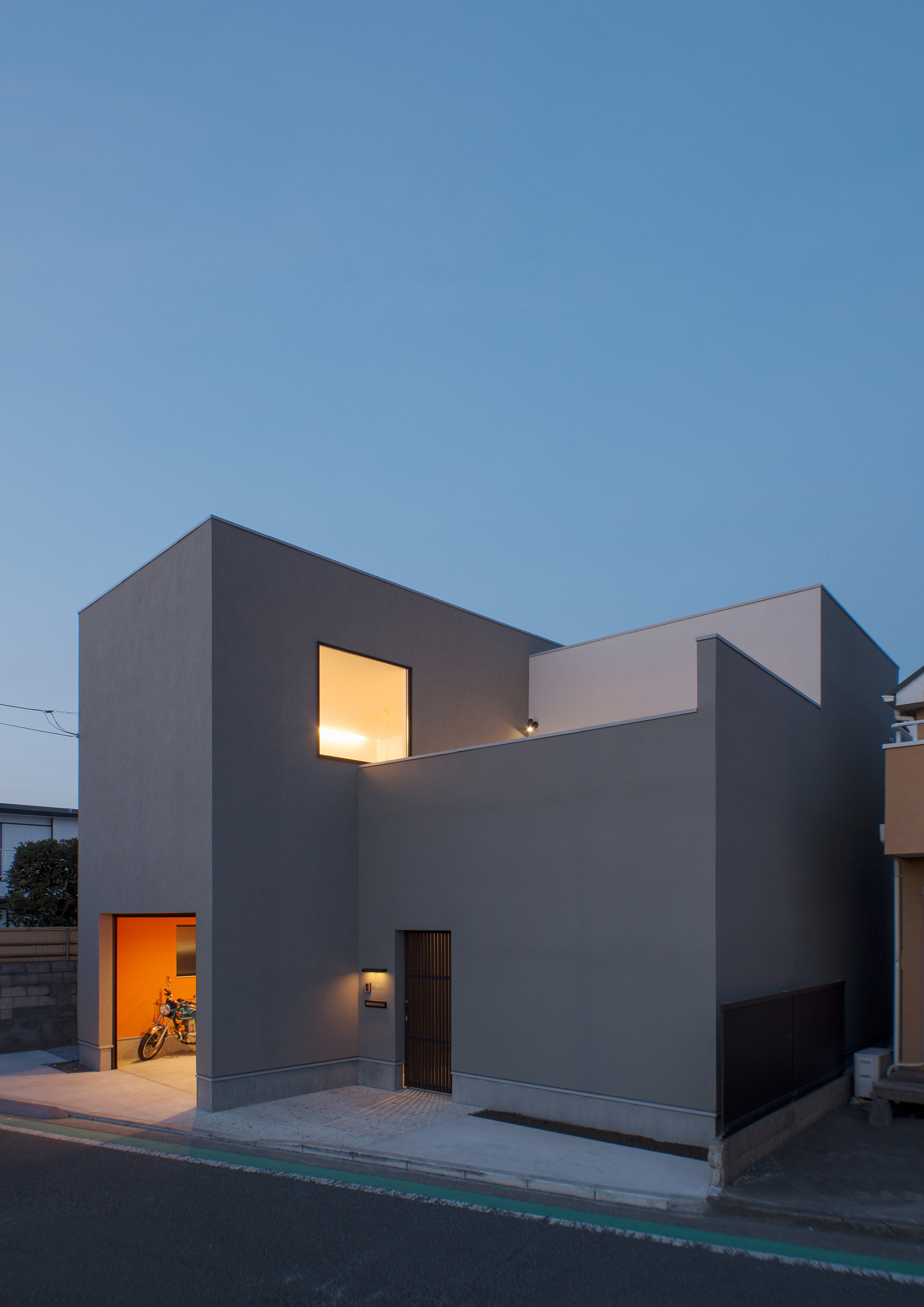 注文住宅・デザイン住宅建築実例_外観 注文住宅・デザイン住宅建築実例_『CASE499 ハザマ』_外観