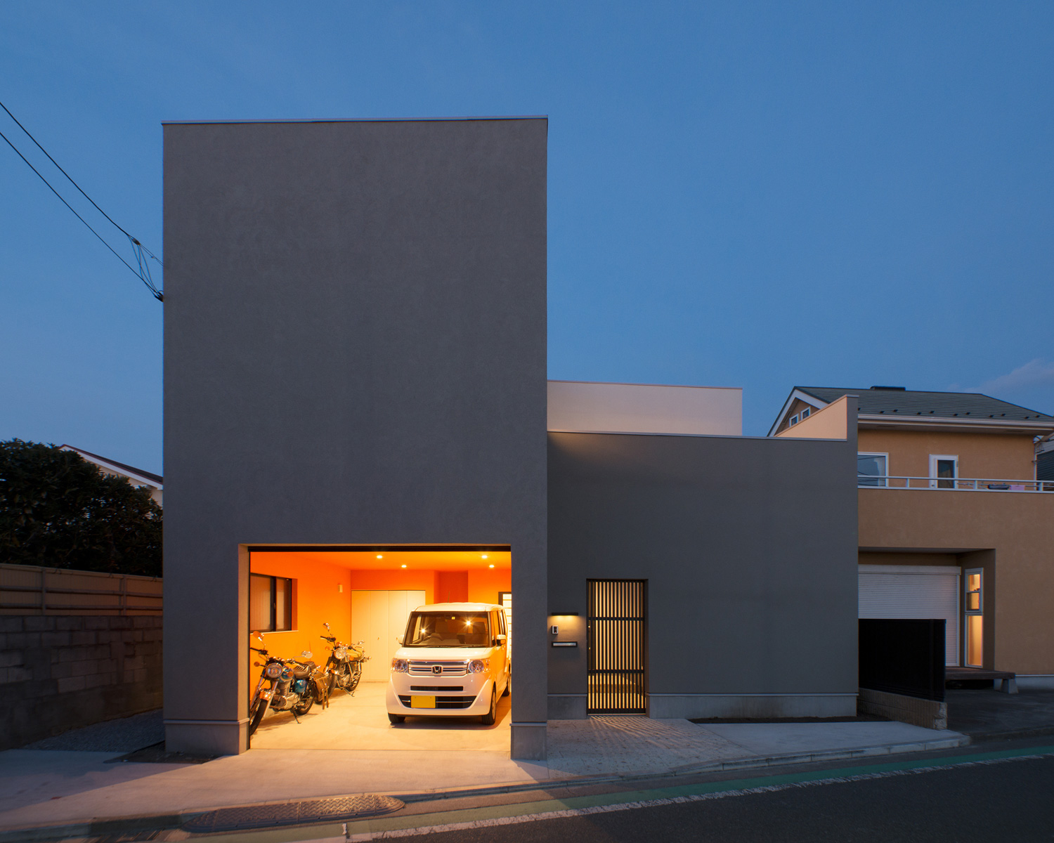 注文住宅・デザイン住宅建築実例_外観 注文住宅・デザイン住宅建築実例_『CASE499 ハザマ』_外観