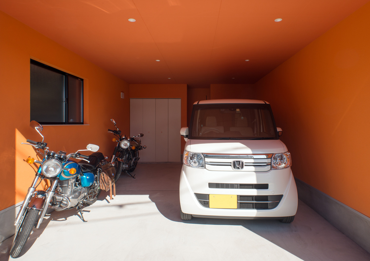 注文住宅・デザイン住宅建築実例_外観 注文住宅・デザイン住宅建築実例_『CASE499 ハザマ』_ガレージ