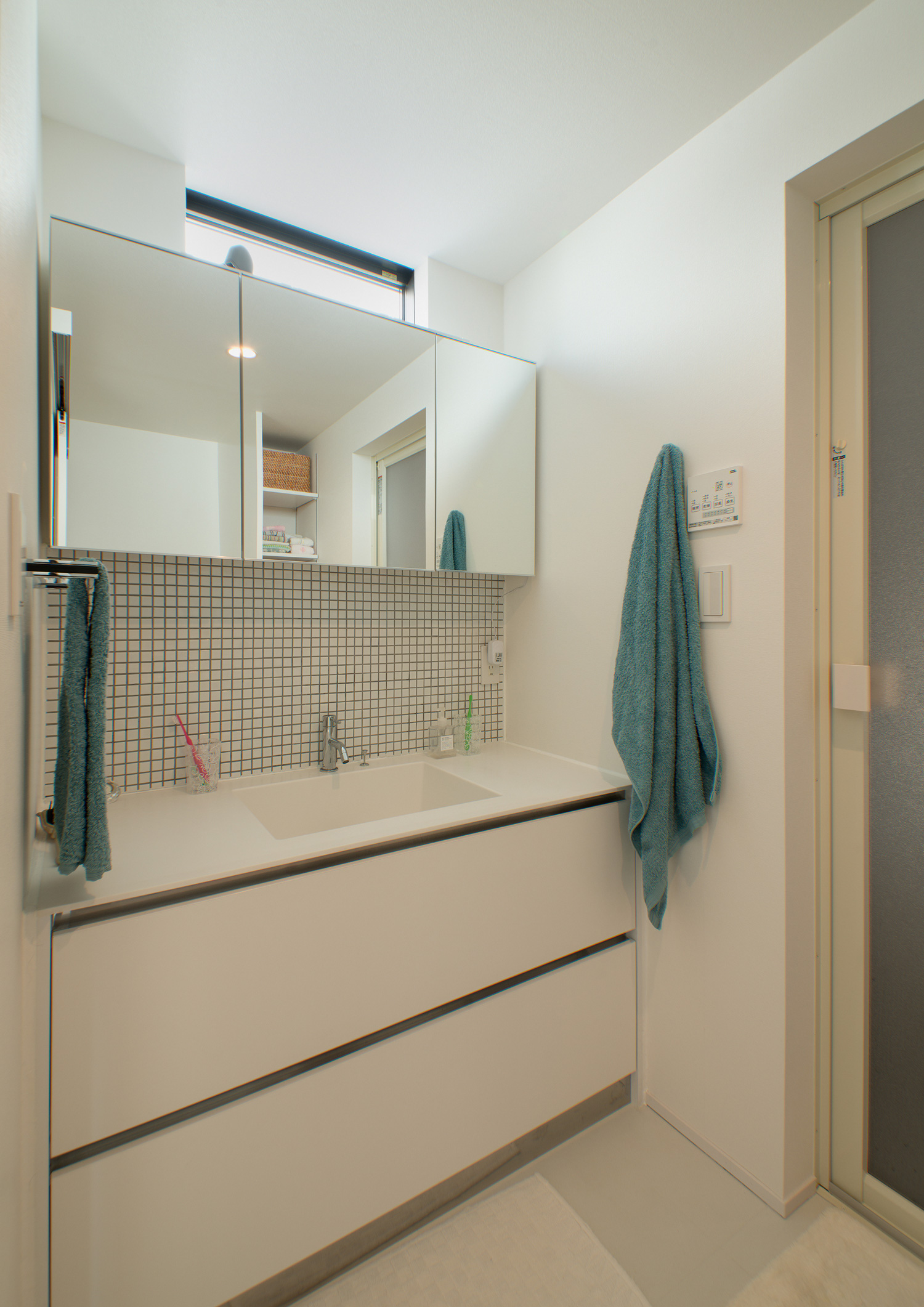 注文住宅・デザイン住宅建築実例_浴室・洗面所 注文住宅・デザイン住宅建築実例_『CASE499 ハザマ』_浴室・洗面所