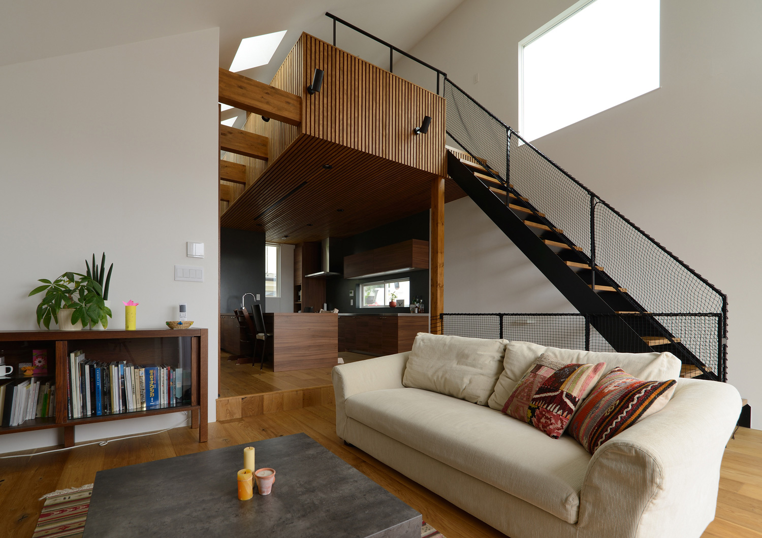 注文住宅・デザイン住宅建築実例_LDK 注文住宅・デザイン住宅建築実例_『CASE501 浮木の家』_LDK