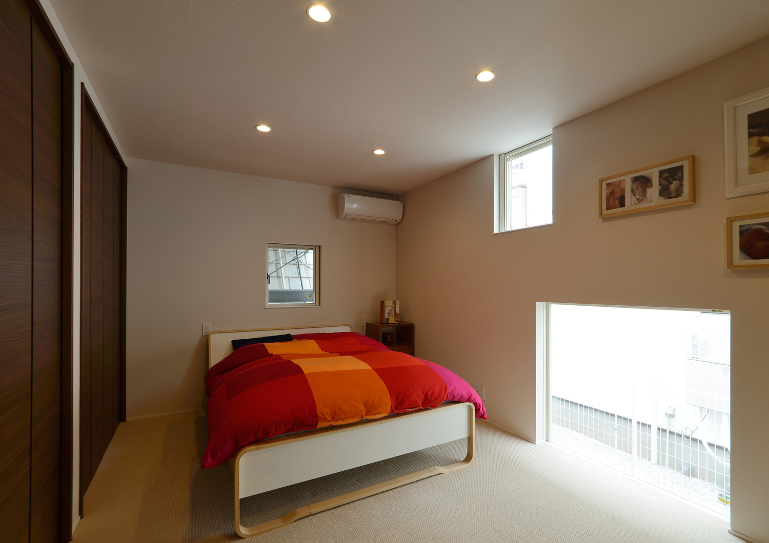 注文住宅・デザイン住宅建築実例_寝室 注文住宅・デザイン住宅建築実例_『CASE501 浮木の家』_寝室