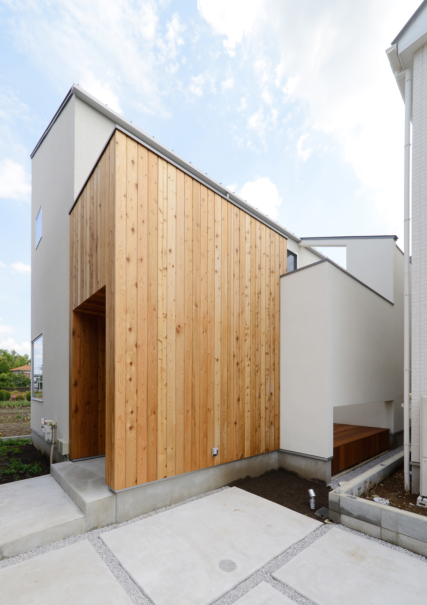 注文住宅・デザイン住宅建築実例_外観 注文住宅・デザイン住宅建築実例_『CASE502 WOOD BOX』_外観