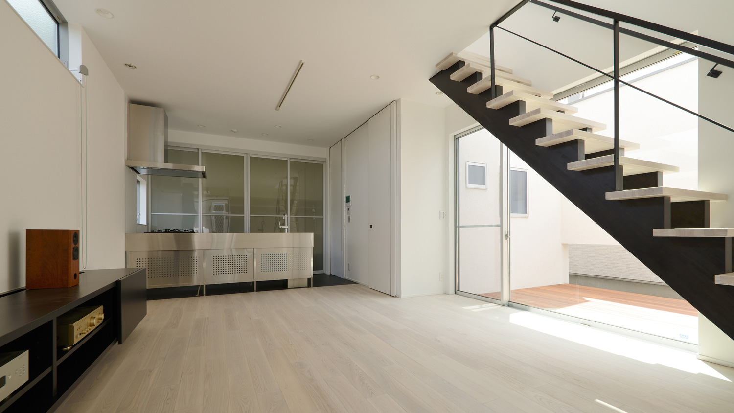 注文住宅・デザイン住宅建築実例_LDK 注文住宅・デザイン住宅建築実例_『CASE502 WOOD BOX』_LDK