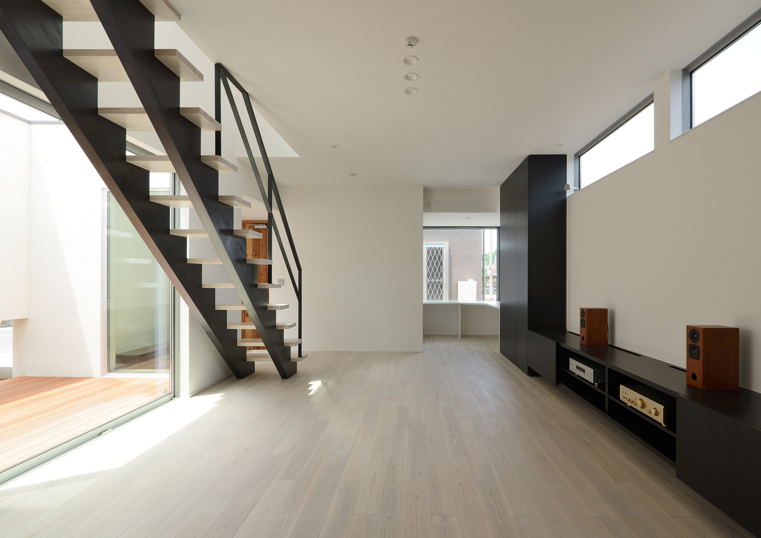 注文住宅・デザイン住宅建築実例_LDK 注文住宅・デザイン住宅建築実例_『CASE502 WOOD BOX』_LDK