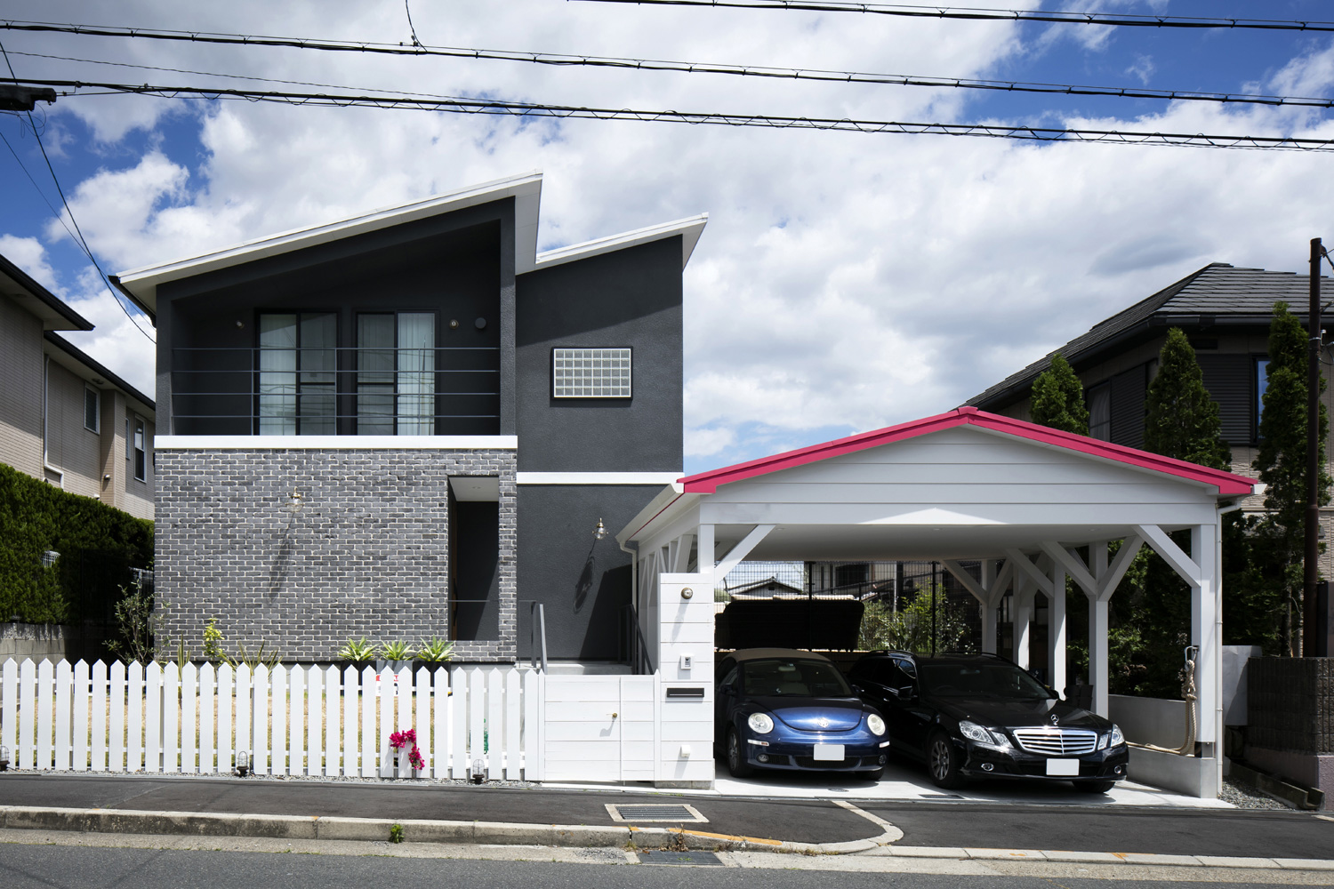 注文住宅・デザイン住宅建築実例_外観 注文住宅・デザイン住宅建築実例_『CASE506 c o l o r i s』_外観