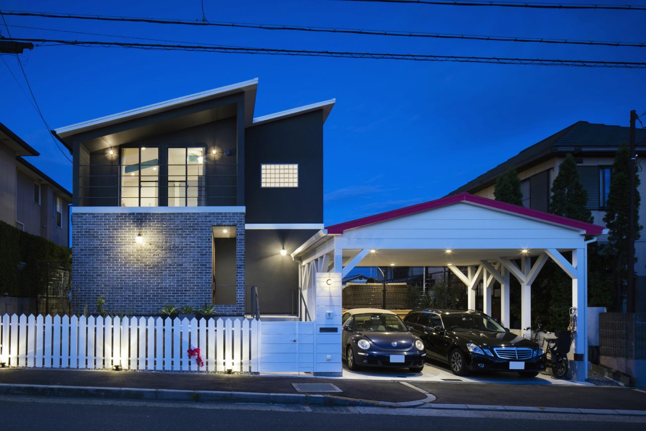 注文住宅・デザイン住宅建築実例_外観 注文住宅・デザイン住宅建築実例_『CASE506 c o l o r i s』_外観