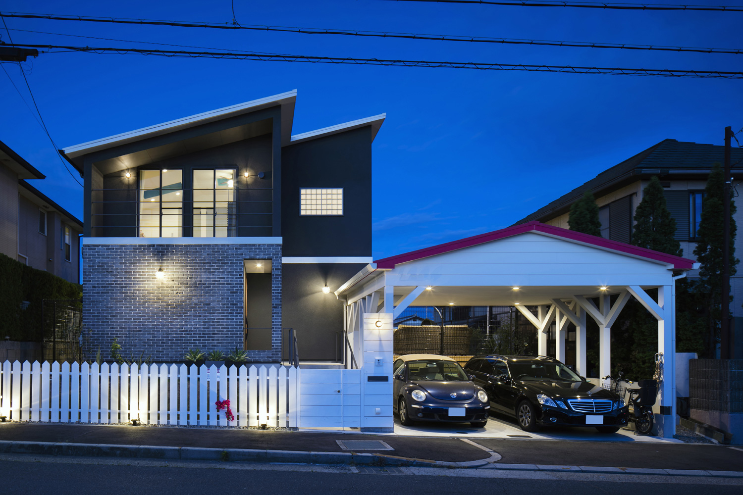 注文住宅・デザイン住宅建築実例_外観 注文住宅・デザイン住宅建築実例_『CASE506 c o l o r i s』_外観